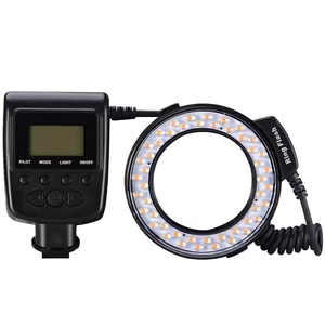 ชุดไฟแฟลชวงแหวน LED มาโครอเนกประสงค์พร้อมวงแหวนอะแดปเตอร์ 8 วงสำหรับกล้องแคนนอน นิคอน เพนแท็กซ์ โอลิมปัส พานาโซนิค DSLR - Product Image 2