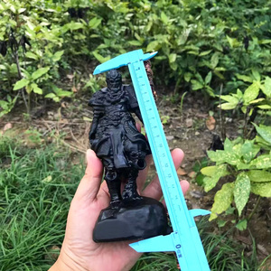 Offres Spéciales dernière conception obsidienne soleil Wukong singe roi fils Goku sculpture sculpté à la main mythes chinois sculpture pour artisanat cadeau - Product Image 3