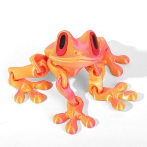 Nouveau Magnétique 3D Populaire 2025 : Grenouille Lumineuse Articulée pour Réfrigérateur, Jouet Dragon Décoratif - Product Image 3