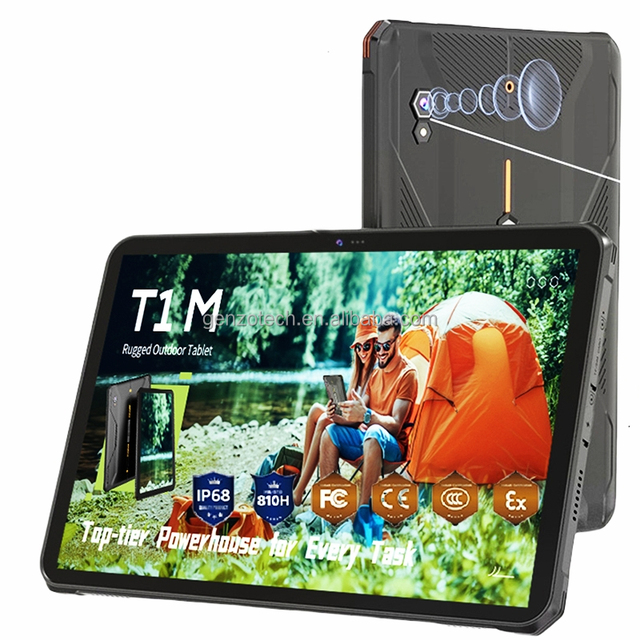 11 Inch FHD IP68 Outdoor Tab 16GB+256GB 10000mAh NFC Rug Tablette PC Rugged Android Tablet for Children Kids Rugged Tablets