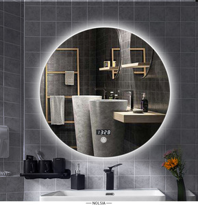 Meilleures ventes : Armoires murales de salle de bain, miroirs LED circulaires, armoires de lavabo avec miroirs - Product Image 3