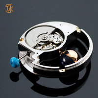 Mouvement de montre modifié personnalisé Miyota 6T15 Petit mouvement mécanique automatique Affichage 24 heures Mouvement de phase lunaire rotatif 3D Usine