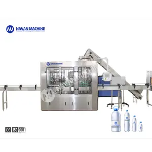 Full Automatic Small Scale Water Bottle Filling Equipment Capping Packaging Line