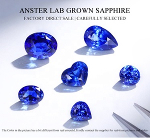 Phòng thí nghiệm phát triển Sapphire <span class=keywords><strong>Ruby</strong></span> Stones mỗi <span class=keywords><strong>Carat</strong></span> giá Emerald cut Royal Blue Sapphire Lab Grown Stones đối với trang sức làm - Product Image 2