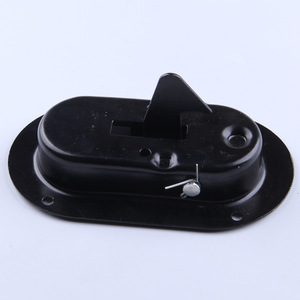 Cerradura de Puerta Semicircular Pequeña de 150x100mm, Cerradura de Palanca de Hierro para Generador Diésel y Maquinaria de Construcción - Product Image 4