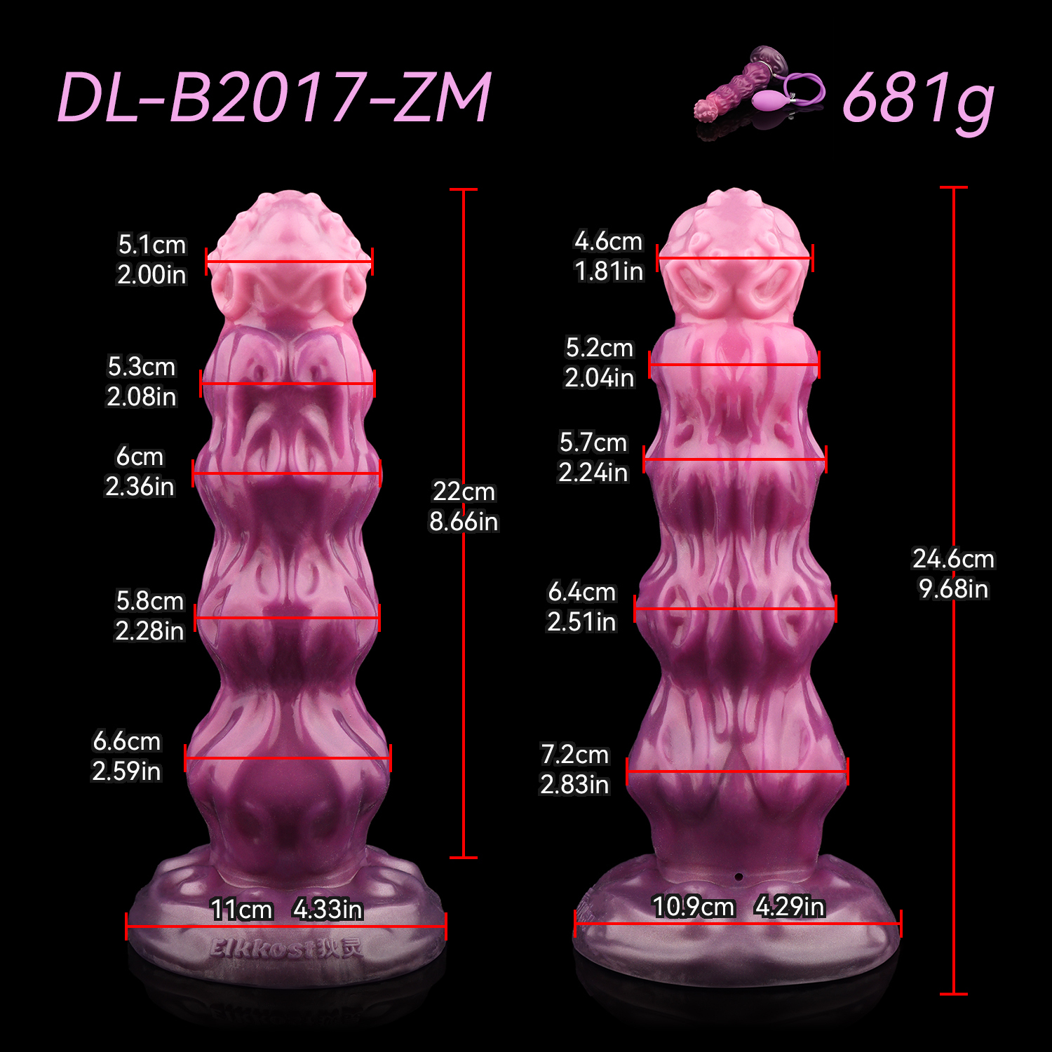 DL-B2017ZM violet