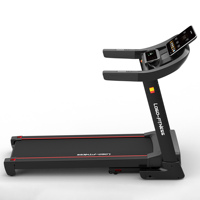 Caminadora Eléctrica con Inclinación Automática, Resistente a Impactos, para Fitness y Running