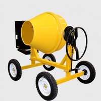 Bétonnière automotrice diesel-électrique-essence 700L350L500L, idéale pour la construction routière et les projets de construction