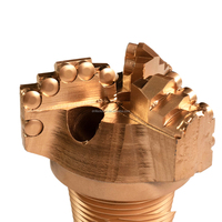 Forets à pas PDC Drillsoltek pour forage de puits d'eau et forage géologique | Foret à dragage en diamant polycristallin à haute pénétration