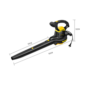 Soplador de Hojas Inalámbrico de 3800w, 3 en 1, con Motor de Alta Potencia, Funciones de Soplado, Succión y Trituración para Jardín - Product Image 3