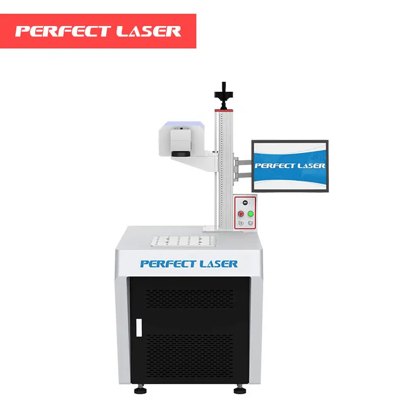 Perfekter Laser mit importierten Kern komponenten 3D-Galvanometer-Laserscannungssystem UV-Grün faser Laser beschriftung maschine Kunststoff