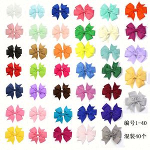 Lazo de grosgrain duradero para el pelo de niñas - Accesorios para el cabello infantiles promocionales con estampado por transferencia térmica, regalo para fiestas - Product Image 6