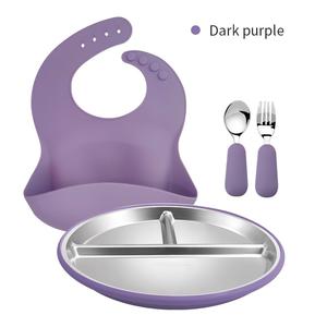 Custom Logo BPA Free Stainless Steel Silicone Suction <b>Baby</b> <b>Feeding</b> Bowl Rice Vegetable Salad Dishwasher Safe Eco-Friendly 9 - Product Image 6