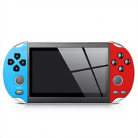 Console de jeu rétro portable X7 de 4,3 pouces, console de jeu rétro miniature de 8 Go, console de jeu de poche, lecteur de jeux portable, PC portable
