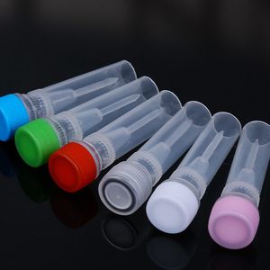 Tubo congelamento 1.5ml1.8ml5ml10ml tubo congelamento plástico tubo teste plástico descartável - Product Image 5