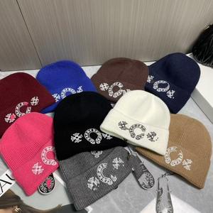 หมวกไหมพรมถักแบบสวมหัวสำหรับผู้ชาย, หมวกถักนิตติ้งสไตล์3D ทันสมัยฤดูใบไม้ร่วงฤดูหนาว - Product Image 1