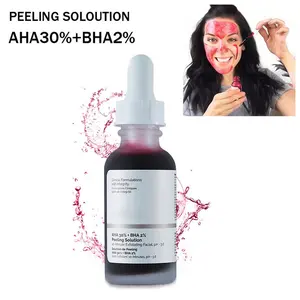 Aha 30% Bha 2% Peeling Oplossing Gewone Huidproducten Gezichtsverzorging Serum Gewone Huidverzorging