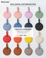 Étiquette de bagage personnalisée en cuir PU souple, directement de l'usine, avec impression de logo pour la vente en gros