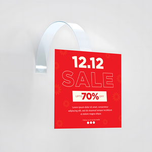 Présentoir de Supermarché Personnalisable Gratuit (Cercle/Ovale/Rectangle/Forme Personnalisée) - Product Image 4