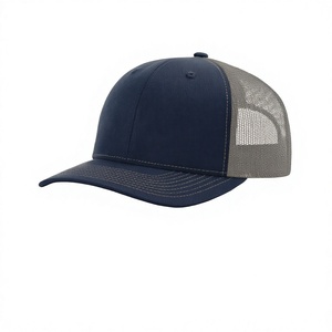 Gorra Trucker de 6 Paneles, Tejido de Malla, Ajustable, Unisex, Casual, Transpirable, para Fiestas, Hip Hop, Primavera, Verano, Adulto, con Contraste - Product Image 3