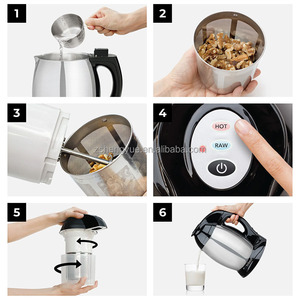 Machine à lait végétal 7-en-1 multifonction avec filtre intégré pour lait d'amande, lait de soja, jus et lait d'avoine - Product Image 5