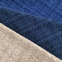 Tissus en tweed fantaisie classiques 100% polyester teints en fil pour vêtements