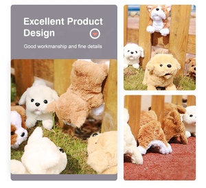 Jouet en peluche pour enfant, chiot, de famille, réaliste, jeu de simulation, - Product Image 4