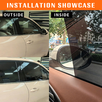 Film teinté pour vitres de voiture NANOTEK UV 400 en PET, protection de la vie privée, rejet UV 100% IR 96%, anti-jaunissement, autocollants