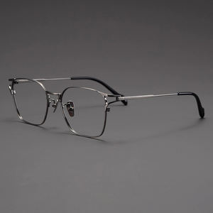 Jiojew Lunettes unisexes ultra-légères en titane à mémoire de forme Lunettes d'affaires pour <span class=keywords><strong>myopie</strong></span> Lunettes à monture progressive sur ordonnance personnalisée - Product Image 2