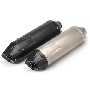 Cubierta del sistema de escape de fibra de carbono Xmax300, piezas de plástico para motocicletas Yamaha, accesorios para Xmax 300 - Product Image 1