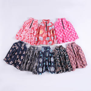 OEM personnalisé Camouflage maman et moi vêtements en peluche chaud hiver bébé filles fermeture éclair veste hauts à manches longues enfants flanelle polaire pull - Product Image 2