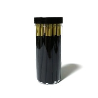 Emballage en pot plastique/verre pour cônes pré-roulés personnalisés en forme de M, en forme de spirale, en forme de M+1, avec embouts