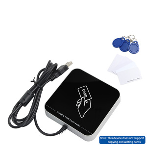 이중 주파수 125Khz EM4100 ID 스마트 카드 리더 13.56mhz MF/IC <span class=keywords><strong>RFID</strong></span> NFC USB 인터페이스 데스크탑 리더 - Product Image 6
