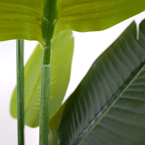 Árbol de Plátano Artificial de <span class=keywords><strong>Ravenala</strong></span> de Plástico de Alta Calidad, Plantas Verdes del Paraíso, Resistentes a los Rayos UV, Ecológicas, 150 cm, para Hoteles y Cafeterías - Product Image 4