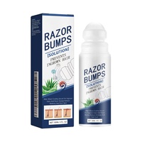 Sérum après-rasage personnalisé 90 ml : Solution pour les boutons de rasoir et les poils incarnés, réduit les rougeurs et les taches sombres