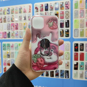 Funda de teléfono anticaída con dibujos animados para <span class=keywords><strong>Samsung</strong></span>, funda de teléfono con soporte android, para <span class=keywords><strong>Samsung</strong></span> A82 S21 FE <span class=keywords><strong>S22</strong></span> plus - Product Image 1