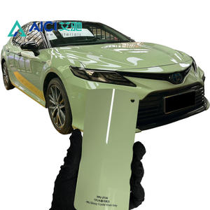 Película DE CAMBIO DE Color de TPU de lujo Cristal brillante Caqui Película gris Resistencia a los arañazos Película DE PROTECCIÓN DE PINTURA autocurativa de alta calidad - Product Image 1