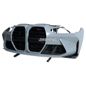 Pour BMW <span class=keywords><strong>M4</strong></span> 2021-2026 : Ensemble avant G82, kit carrosserie M3, radiateur complet, calandre G80, ventilateur de radiateur, condenseur, barre anti-choc OEM - Product Image 3