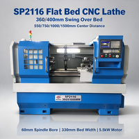 Tour CNC haute vitesse et économique SUMORE CK6136 CK6140 avec commande Fanuc/GSK disponible, centre de tournage CNC 2 axes SP2116