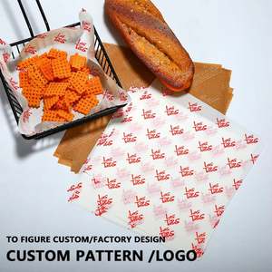 Papier d'emballage pour sandwichs et hamburgers, résistant à la graisse, parfait pour l'emballage alimentaire, fast-food, doublure pour panier à fromage - Product Image 6