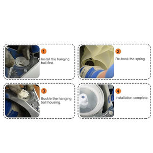 W10780045 Kit de varillas de suspensión de arandela Piezas de arandela <span class=keywords><strong>para</strong></span> Whirlpool <span class=keywords><strong>Kenmore</strong></span> Amana - Product Image 2