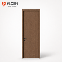 Porte intérieure en bois composite massif Mexin, insonorisée, pré-montée avec cadre, peinte sur mesure, taille personnalisée pour maison et appartement