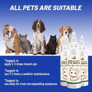 Solution de lavage oculaire pour animaux de compagnie nettoyant pour les taches de larmes gouttes pour les <span class=keywords><strong>yeux</strong></span> pour chiens et chats - Product Image 6