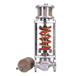 Régulateur de pression d'eau pneumatique autonome en acier inoxydable DN20-200, type cylindre, stabilisateur - Product Image 1
