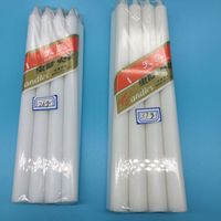 Expédition au Nigeria – Bougies en bâtonnets, paquets de 30 et de 65 par carton, bougies blanches directement de l'usine à prix de gros