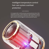 Sèche-cheveux professionnel ionique de voyage 2025, moteur AC 2400W, vent puissant, diffuseur, ions négatifs, coiffage, usage domestique