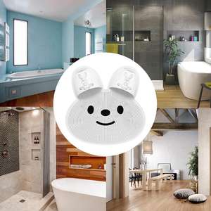 Body <strong>Shower</strong> Brush Foot Wash Mat Non Slip Rabbit Reusable Bath Massage <strong>Cushion</strong> for Relaxation - Product Image 5