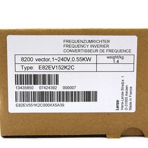 E84AVTCE5524SX0 E84AVSC1834VX0 E82EV551K2C 8200 PLC ตัวควบคุมความถี่ Vfd ของแท้ E82EV551K2C Plc E82ev402k4c E82ev551_2 - Product Image 5