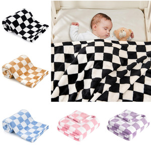 Couverture en flanelle CBaby, épaisse et moelleuse, pour enfants, en polaire corail douce, style Instagram, pour toutes les saisons - Product Image 2