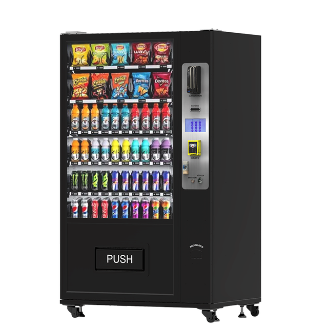 Hot Sale Large Capacity Food & Snack Vending Machine with SDK Function SPCC Material Factory Price